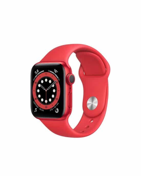 apple watch serie 6 vermelho